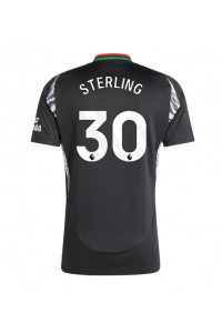 Arsenal Raheem Sterling #30 Voetbaltruitje Uit tenue 2024-25 Korte Mouw